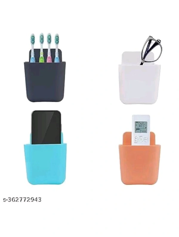 USD$9 Redsky Overseas Name: J M  Plastic Wall Hanging Mobile Phone Holder Stand for Home & Office Use Charging | Stationary Storage | Bathroom Accessories | Remote Holder | Makeup Brush Holder Set of 4 Pcs
Product Name: J M  Plastic Wall Hanging Mobile Phone Holder Stand for Home & Office Use Charging | Stationary Storage | Bathroom Accessories | Remote Holder | Makeup Brush  rb.gy/wdqld