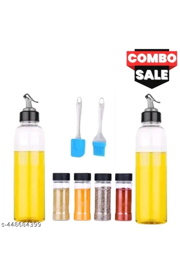 USD$10 Maher 
Name: Oil Dispenser Spice Rack Oil Dispenser Bottle for Kitchen, 1000ml (Pack Of 2), Round Shape Spice Jar 120ml (Pack Of 4), Oil Brush-Spatula Combo (Multicolour)
Product Name: Oil Dispenser Spice Rack Oil Dispenser Bottle for Kitchen, 1000ml (Pack Of 2), Round Shape Spice Jar 120ml (Pack Of 4), Oil Brush-Spatula Combo (Multicolour) rb.gy/9h68wx
