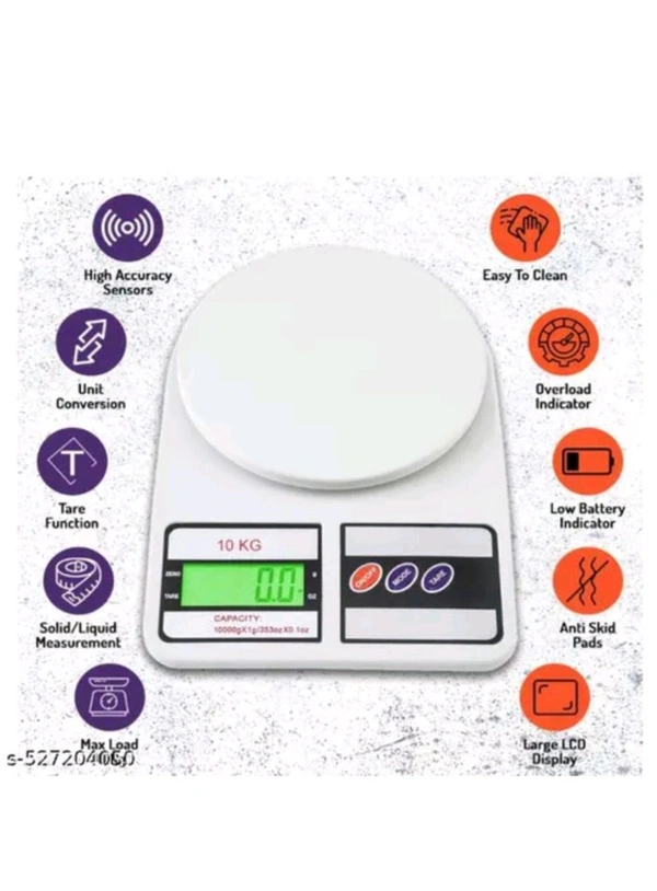 USD$11 AD HOME AND EQUIPMENT Name: Kitchen scale Product Name: Kitchen scale 
Brand Name: 10CLUB rb.gy/itf4lh