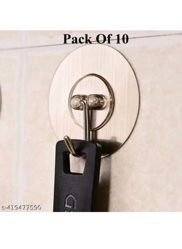 ZA0010 USD $ 09.00 niyati cart Name: Niyati Waterproof Hangers Heavy Duty Hooks for Hanging Pack Of 10 PCS rb.gy/1032m2