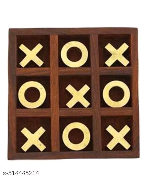 ZA0009 USD $ 12.00 Shine art wood handicraftWooden Tic Tac Game rb.gy/pja0os
