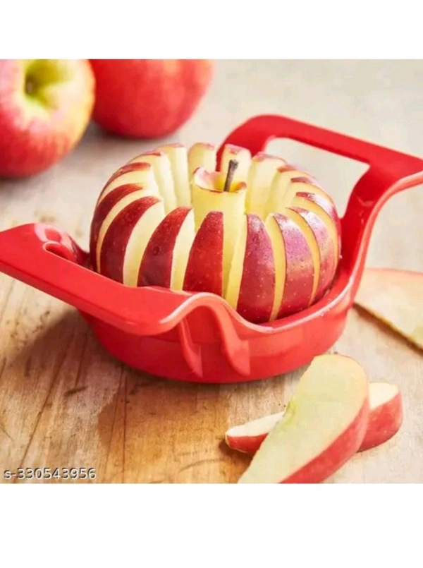 USD$9 N.G. ENTERPRISE Name: SWANOLL Stainless Steel Premium Unbreakable Quality Apple Cutter ( red ) rb.gy/08psrt


