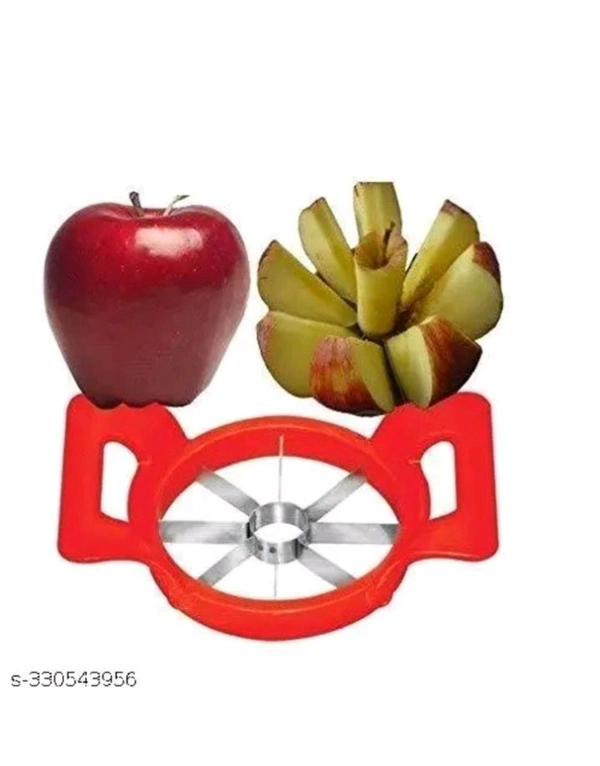 USD$9 N.G. ENTERPRISE Name: SWANOLL Stainless Steel Premium Unbreakable Quality Apple Cutter ( red ) rb.gy/08psrt



