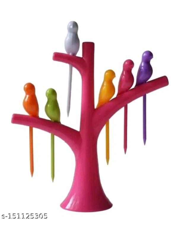 USD$9 Ashok collection point Name: Trendy Fork 
Net Quantity (N): Pack Of 1
Bird Fork (Color Box Packing)
Country of Origin: India rb.gy/pcamxy



