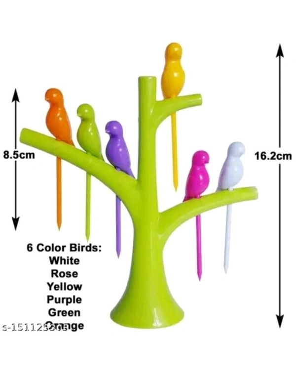 USD$9 Ashok collection point Name: Trendy Fork 
Net Quantity (N): Pack Of 1
Bird Fork (Color Box Packing)
Country of Origin: India rb.gy/pcamxy



