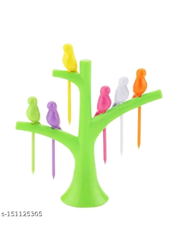 USD$9 Ashok collection point Name: Trendy Fork 
Net Quantity (N): Pack Of 1
Bird Fork (Color Box Packing)
Country of Origin: India rb.gy/pcamxy



