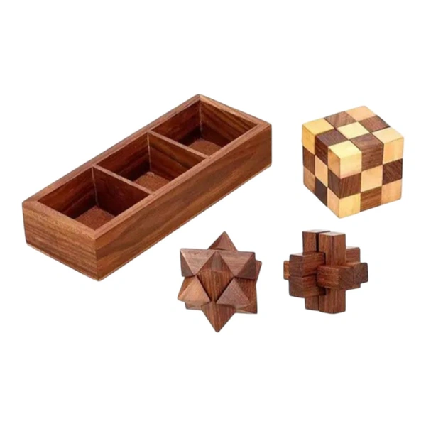 ZA0002 USD $ 12.00 Shine art wood handicraft Name: Puzzle Game rb.gy/7kazrt