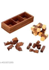ZA0002 USD $ 12.00 Shine art wood handicraft Name: Puzzle Game rb.gy/7kazrt