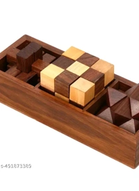 ZA0002 USD $ 12.00 Shine art wood handicraft Name: Puzzle Game rb.gy/7kazrt