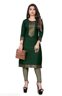 ZB0001USD$ 10 dhanshree fashion Name: stylelist kurti with work,top for woman Fabric: Cotton
Sleeve Length: Three-Quarter Sleeve Pattern: Embroidered Combo of: Single rb.gy/x515xu

