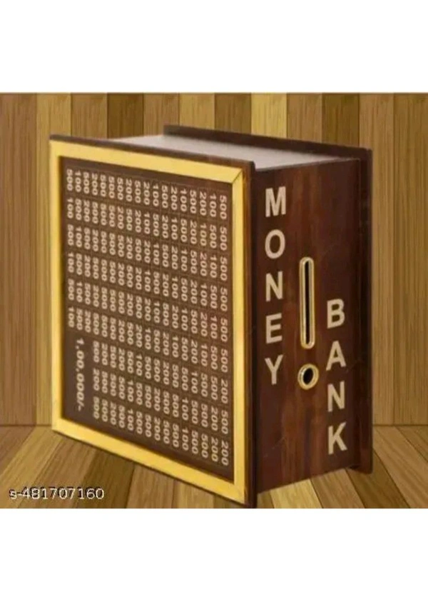 ZA0033 USD $ 14.00 DATAR Name: Wooden Money Saving Box Gold 100000 rb.gy/jpdy3d