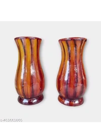 ZA0036 USD $ 11.00 Onney retail Name: 6" wooden vase Matki shpe rb.gy/elbx3p