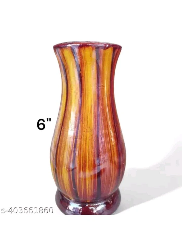 ZA0036 USD $ 11.00 Onney retail Name: 6" wooden vase Matki shpe rb.gy/elbx3p