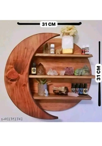 ZA0043 USD $ 12.00 ARTIHC CRAFT Name: ARTIHC CRAFT Wall decor & hangings Moon shelf HOME AND OFFICE FOR DECOR AND FANCY DESINGER rb.gy/eqo4bg