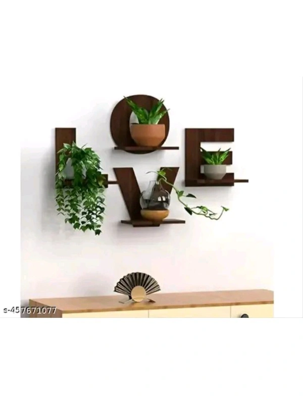 ZA0045 USD $ 11.00 KUMAWAT AND COMPANY Name: wall decore LOVE  Set of 4 wood material rb.gy/8v0vem