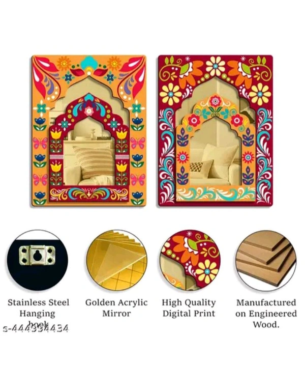 ZA0047 USD $ 13.00  Basement Bazaar Pvt. Ltd. Importer Information Name: Suveharts Jharokha Wall Hangings for Home Decoration | Decorative Items for Home | Home Decor Items for Living Room | Room Decor Wall Decor Items for Bedroom-0007 rb.gy/ew4io3