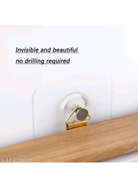ZA0054 USD $ 10.00 RonsFord Name: Photo Frame Hooks for Wall Without Drilling, Self Adhesive Hooks for Wall Heavy Duty Strong Nail Free for Hanging Photo Frame, Wall Hanger Sticky Hook, Hanger Hooks for Wall (Hanging Hook, Transparent) Stainless Steel (PACK OF 10) rb.gy/wmercs