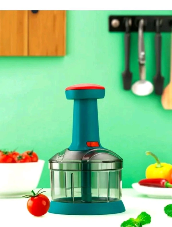 ZB0004 USD$11 Santosh Manufacturer Name: Henny Kitchenware 650ml Large & Powerful Hand Held Food Chopper to Chop & Cut Fruits, Vegetables, Herbs, Onions for Salsa, Salad, Pesto, Hummus, Guacamole  (Premium) | 3 Stainless Steel Blades rb.gy/un2zdi


