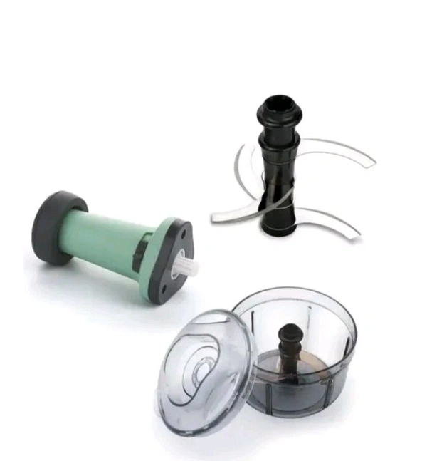 ZA0065 USD $ 11.00 Indigo Metalware LLP, Rainbow Industrial Estate,No.1, Sativali Road, next to Range Office, Vasai East, 401208.Name: Indigo 650ml Large Quick & Powerful Hand Held Food Chopper to Chop & Cut Fruits, Vegetables, Herbs, Onions for Salsa, Salad, Pesto, Hummus, Guacamole (Premium) | 3 Stainless Steel Blades rb.gy/mkmt8e

