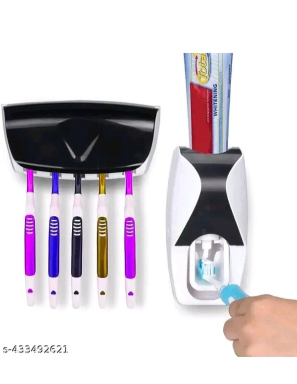ZA0066 USD $ 11.00 Xiao Huanzi Yue Ltd , Residential District,Tianping Road,Xuhui , Shanghai ,200051 Name: Toothpaste Dispenser with Brush Holder rb.gy/0krdp0

