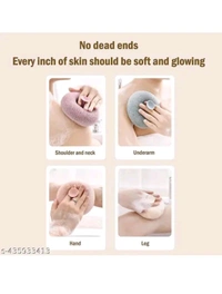 ZA0069 USD $ 10.00 pihu creation world Name: NEW Body Scrub, Bathroom Cleaning Ergonomic Design Massage for Adults Exfoliating Dense Foam (PACK OF 1)(MULTICOLOR) rb.gy/fawmps