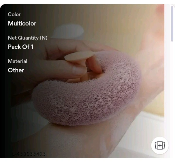 ZA0069 USD $ 10.00 pihu creation world Name: NEW Body Scrub, Bathroom Cleaning Ergonomic Design Massage for Adults Exfoliating Dense Foam (PACK OF 1)(MULTICOLOR) rb.gy/fawmps
