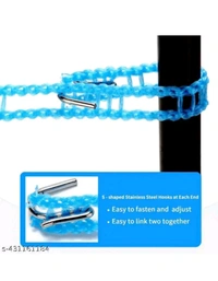 ZA0079 USD $ 10.00 HARE KRISHNA ENTERPRISE Name: SET OF 3 | 5 Meters Windproof Anti-Slip Clothes Washing Line Drying Nylon Rope with Hooks 5 Meter Nylon Clothesline Rope Color May Vary rb.gy/ndnyvg