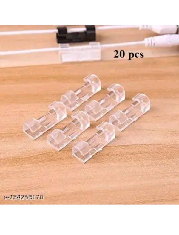 ZA0086 USD $ 10.00 Om Enterprise Name: 20 Pcs Self Adhesive Cable Management Clips, SOULWIT Cable Organizers Sticky Wire Clips Cord Holder for TV PC Laptop Ethernet Cable Desktop Home Office (Large,Transparent) rb.gy/otzrrj