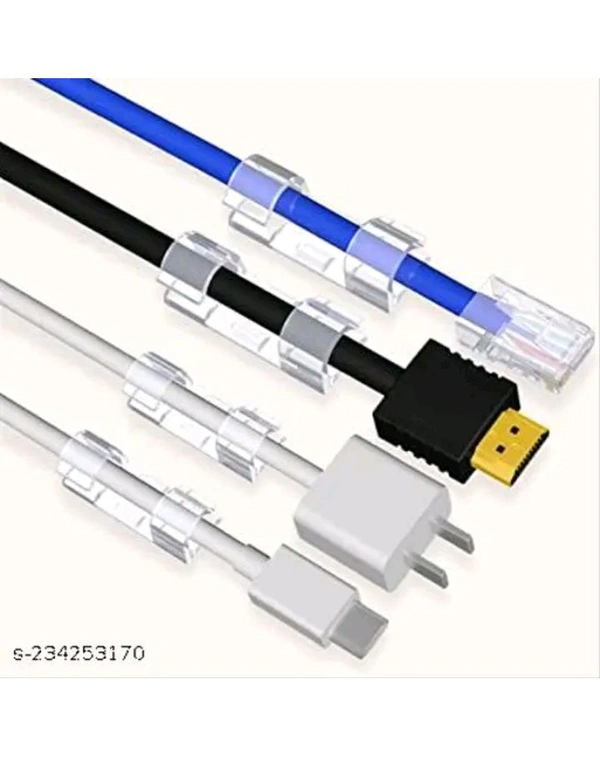 ZA0086 USD $ 10.00 Om Enterprise Name: 20 Pcs Self Adhesive Cable Management Clips, SOULWIT Cable Organizers Sticky Wire Clips Cord Holder for TV PC Laptop Ethernet Cable Desktop Home Office (Large,Transparent) rb.gy/otzrrj