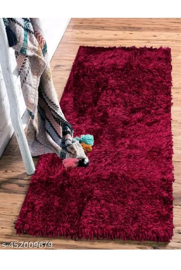 ZA0090 USD $ 17.00 Rishi Textile Panipat Name: Luxura Glossy Bedside Runner  Premium Quality | Anti-Skid Backing Size: 22x55 inches Stylish Rectangle Shape Durable & Elegant, 1.4kg rb.gy/nvysnd