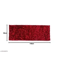 ZA0090 USD $ 17.00 Rishi Textile Panipat Name: Luxura Glossy Bedside Runner  Premium Quality | Anti-Skid Backing Size: 22x55 inches Stylish Rectangle Shape Durable & Elegant, 1.4kg rb.gy/nvysnd