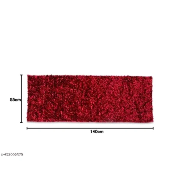 ZA0090 USD $ 17.00 Rishi Textile Panipat Name: Luxura Glossy Bedside Runner  Premium Quality | Anti-Skid Backing Size: 22x55 inches Stylish Rectangle Shape Durable & Elegant, 1.4kg rb.gy/nvysnd