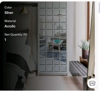 ZA0091 USD $ 10.00 ORNAMENT STORE Name: 24  Big Square Silver wall mirrors|acrylic stickers|mirrors|wall mirror stickers|wall mirror decor|stickers for wall|sticker mirror|acrylic mirror|mirror for wall|mirror stickers|mirror wall sticker|3d acrylic mirror wall decor stickers|stickers rb.gy/1x3a7s

