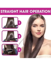 ZA0093 USD $ 12.00 NOT APPLICABLE Name: Hair Straightener, Hair Straightener Comb For Women & Men, Hair Styler, Straightener Machine Brush/Ptc Heating Electric Straightener (Pack of 1 rb.gy/887ige
