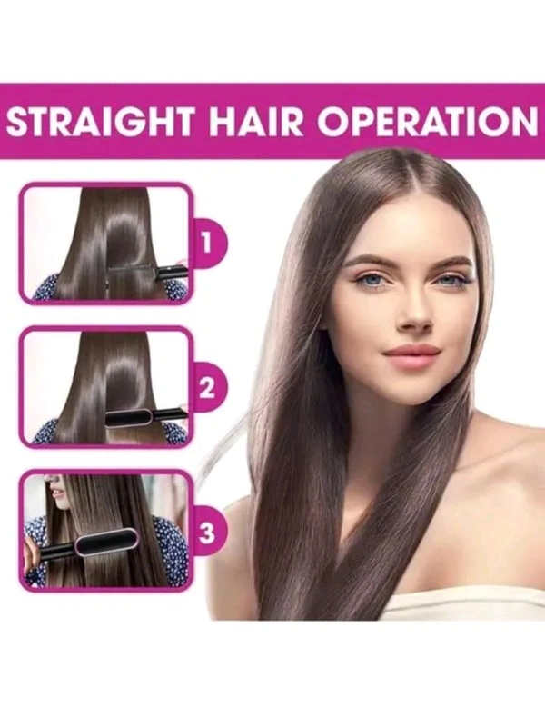 ZA0093 USD $ 12.00 NOT APPLICABLE Name: Hair Straightener, Hair Straightener Comb For Women & Men, Hair Styler, Straightener Machine Brush/Ptc Heating Electric Straightener (Pack of 1 rb.gy/887ige