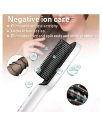ZA0093 USD $ 12.00 NOT APPLICABLE Name: Hair Straightener, Hair Straightener Comb For Women & Men, Hair Styler, Straightener Machine Brush/Ptc Heating Electric Straightener (Pack of 1 rb.gy/887ige