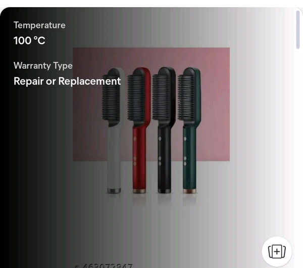 ZA0093 USD $ 12.00 NOT APPLICABLE Name: Hair Straightener, Hair Straightener Comb For Women & Men, Hair Styler, Straightener Machine Brush/Ptc Heating Electric Straightener (Pack of 1 rb.gy/887ige