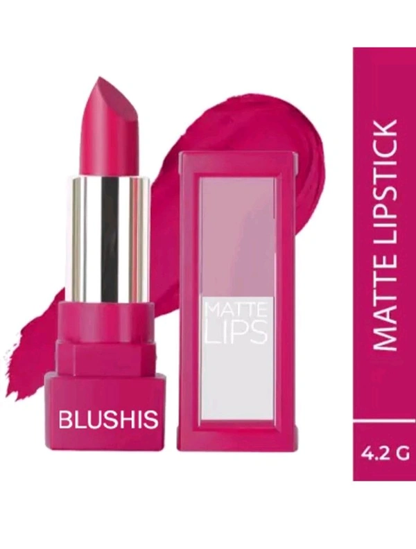 ZA0099 USD $ 10.00 ANIALI COSMETICS blushis Ultra Pigmented Creamy Matte
Lipstick (DEEP PINK, 4.2 ml) rb.gy/h43cgt