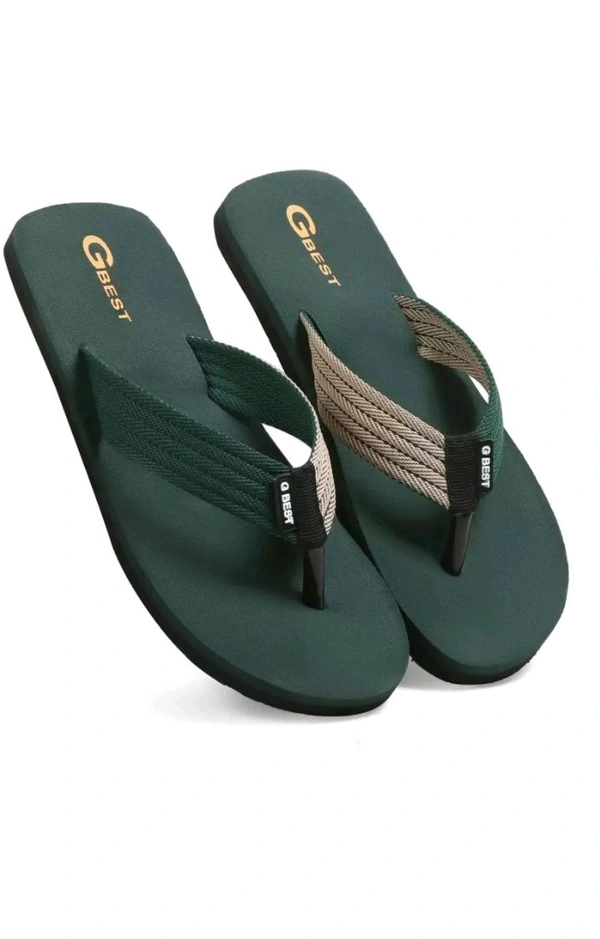 ZB0028 USD$9 LAXMI ENTERPRISES Slippers Green And Grey rb.gy/czkfzl