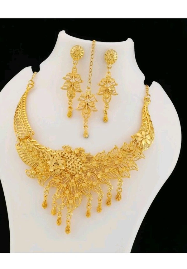 ZA0114 USD $ 09.00 SHIVYA ART AOOLY jEWEL SET (Gold)  rb.gy/14hsbc