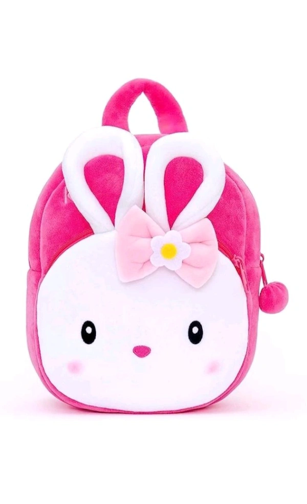 ZB0036 USD$10 ALIMARTENTERPRISES Kids School bag Pink Conggi Rabbit for School and Tuition for Kids School Bag (Pink, 10 L)