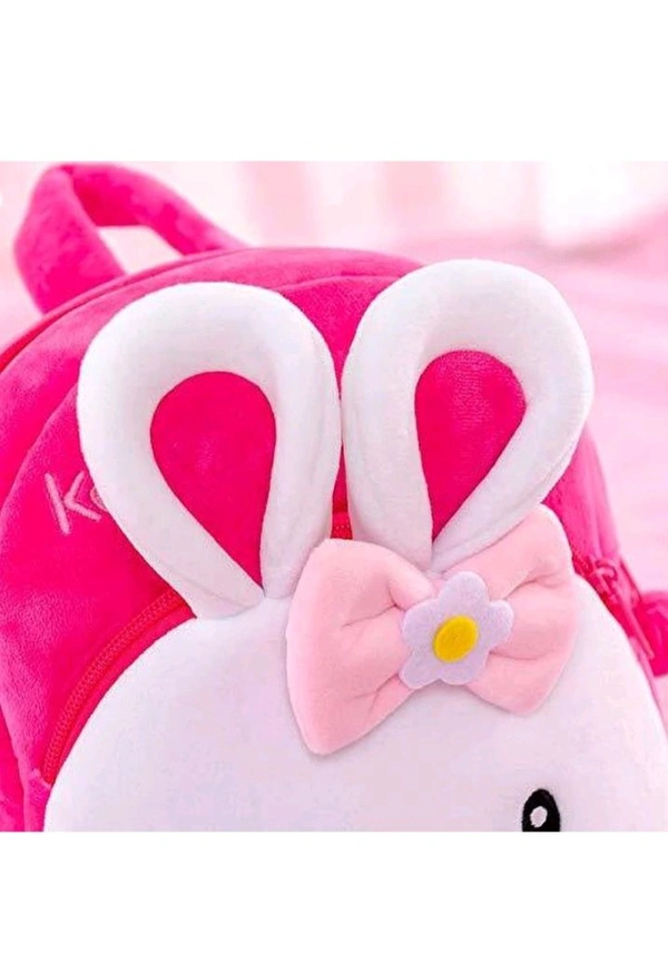 ZB0036 USD$10 ALIMARTENTERPRISES Kids School bag Pink Conggi Rabbit for School and Tuition for Kids School Bag (Pink, 10 L)