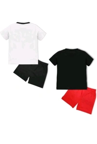 ZB0041 USD$ 9 MGRS H no. 1A pole no. 21xg paprawat village najafgarh delhi 110043 MGRS Baby Boys & Baby Girls Casual T-shirt Shorts (Multicolor)  rb.gy/xari7r