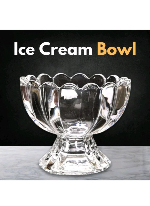 ZA0122 USD $ 11.00 KWINTAS INDIA Pack Of 1 Plastic Classic Ice Cream Bowl, Salad, Bowls- 159ml,Set Of 1 , Transparent ( Clear) rb.gy/ezqre8