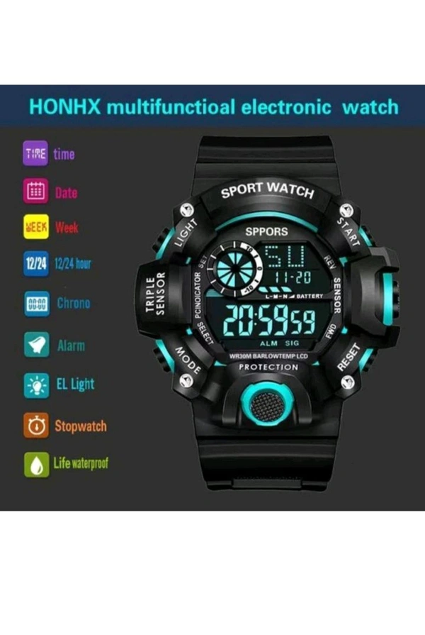 ZB0043 USD$ 13 ROSEVILLA Digital Watch For Men rb.gy/l1odqz
