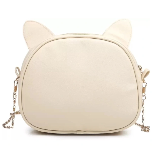 Sling Bags - Cream, Free Size