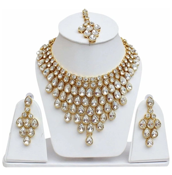 Women Jewellry  - White, Adjustable