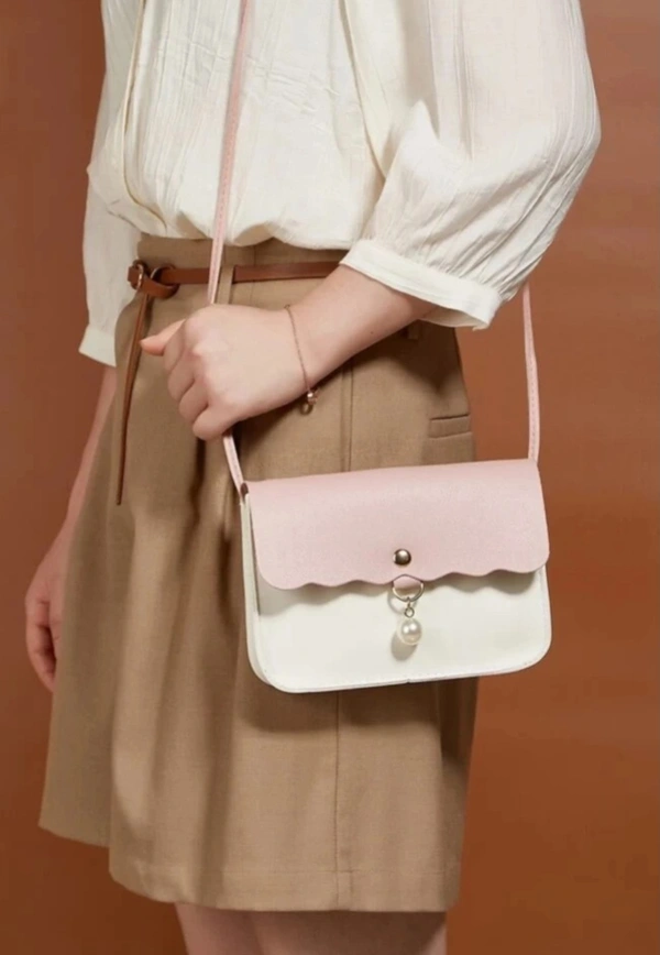 SLING BAG - Pink, Adjustable