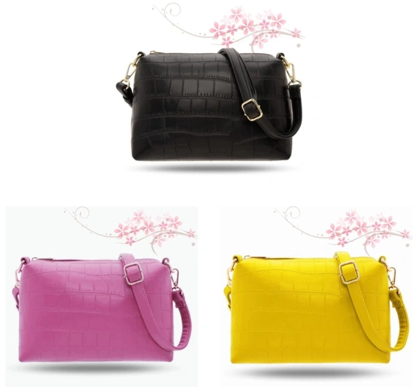 Sling Bag - Pink, Adjustable