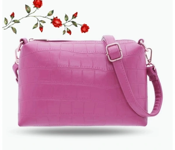 Sling Bag - Pink, Adjustable